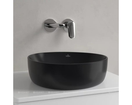 Раковина накладная Villeroy & Boch Antao 40 4A7240R7 черный