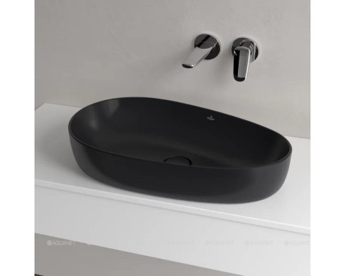 Раковина накладная Villeroy & Boch Antao 65 4A7465R7 черный
