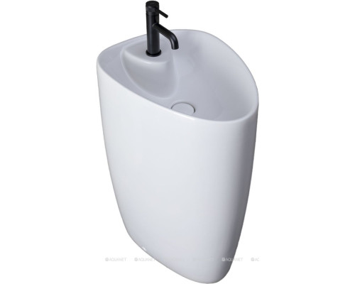 Раковина напольная Allen Brau Infinity 4.21015.20 белый глянец