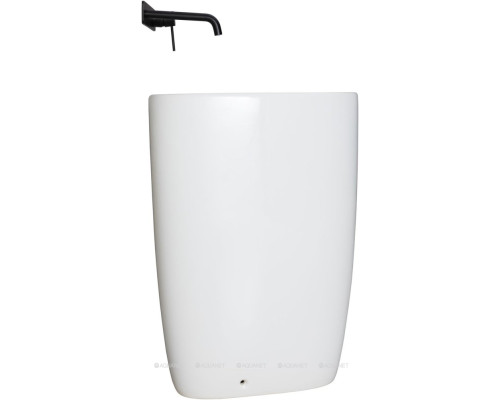 Раковина напольная Allen Brau Infinity 4.21016.20 белый глянец