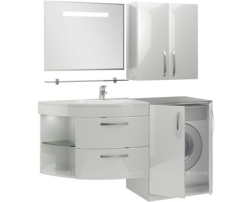 Шкаф для стиральной машины De Aqua Трио Люкс 70