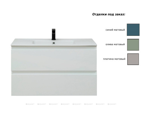 Шкаф-пенал Allen Brau Eclipse 60 1.E1006.CGM олива матовый