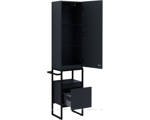 Шкаф-пенал Allen Brau Priority 40 1.31005.AM R антрацит матовый