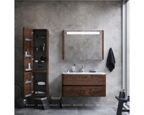 Шкаф-пенал AM.PM Sensation 40 L M30CHL0406NF орех