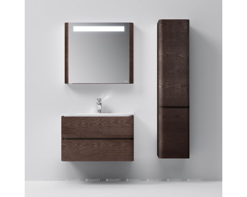 Шкаф-пенал AM.PM Sensation 40 M30CHR0406TF табачный дуб, правый