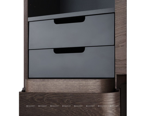 Шкаф-пенал AM.PM Sensation 40 M30CHR0406TF табачный дуб, правый