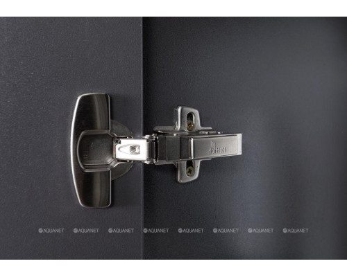 Шкаф-пенал Aquanet Алвита 35 L серый антрацит