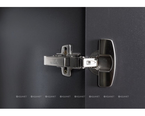 Шкаф-пенал Aquanet Алвита 35 серый антрацит