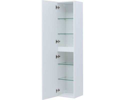 Шкаф-пенал Aquanet Арт 35 белый матовый