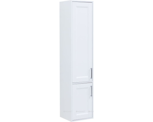 Шкаф-пенал Aquanet Бостон new L 35 белый сатин