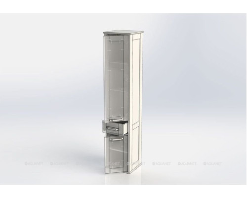 Шкаф-пенал Aquanet Денвер 36 R белый