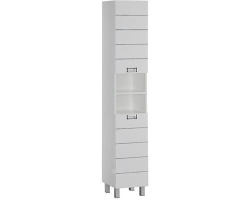 Шкаф-пенал Aquanet Доминика 35 белый