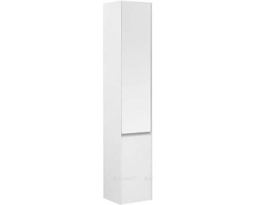 Шкаф-пенал Aquanet Гласс 35 белый