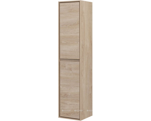 Шкаф-пенал Aquanet Милан 35 дуб светлый