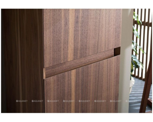 Шкаф-пенал Aquanet Нью-Йорк 35 L орех