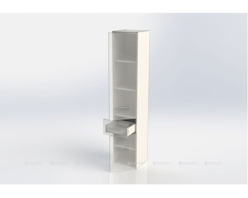 Шкаф-пенал Aquanet Порто 35 белый