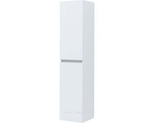 Шкаф-пенал Aquanet Вега 35 белый глянец