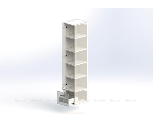 Шкаф-пенал Aquanet Верона 30 L белый