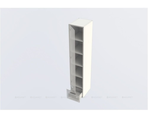 Шкаф-пенал Aquanet Верона 40 L белый (подвесной)