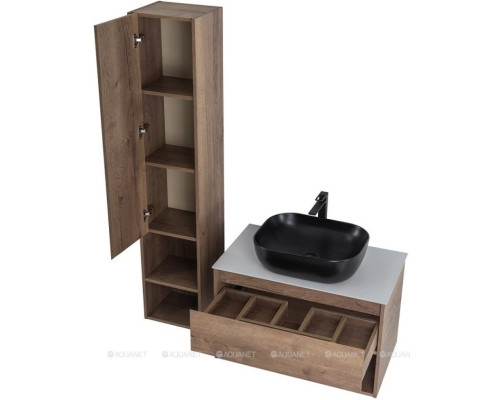 Шкаф-пенал Belbagno Kraft 33 KRAFT-1600-1A-SC-RT-L дуб табачный