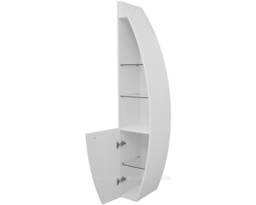 Шкаф-пенал De Aqua Эскалада RS0 R белый