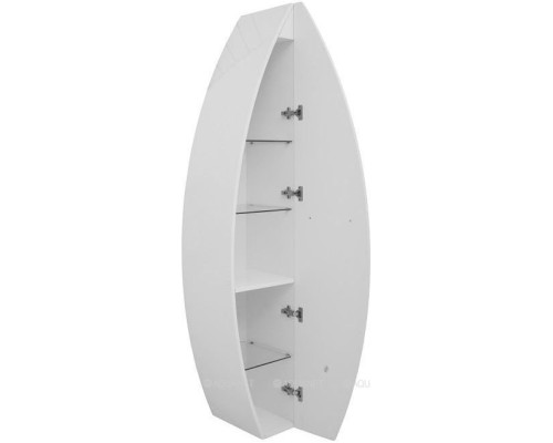 Шкаф-пенал De Aqua Эскалада RS1 L белый