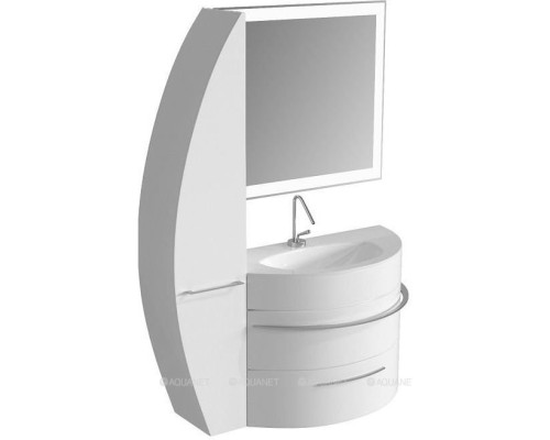 Шкаф-пенал De Aqua Эскалада RS1 L белый