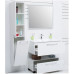 Шкаф-пенал De Aqua Тока 1БК 35 L белый