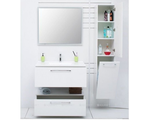 Шкаф-пенал De Aqua Тока 1БК 35 R белый