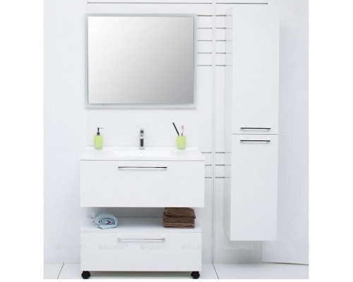 Шкаф-пенал De Aqua Тока 1БК 35 R белый