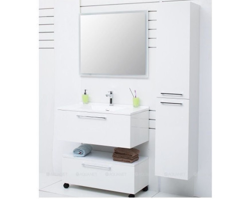 Шкаф-пенал De Aqua Тока 1БК 35 R белый