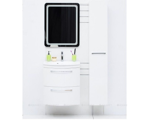 Шкаф-пенал De Aqua Тока 1S 30 R белый