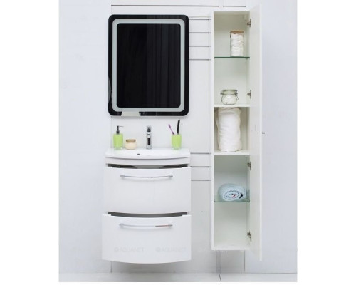 Шкаф-пенал De Aqua Тока 1S 30 R белый