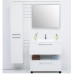 Шкаф-пенал De Aqua Тока 1S БК 30 L белый