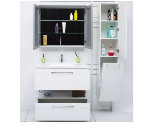 Шкаф-пенал De Aqua Тока 1S БК 30 R белый