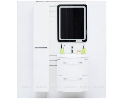 Шкаф-пенал De Aqua Тока 1 35 L белый