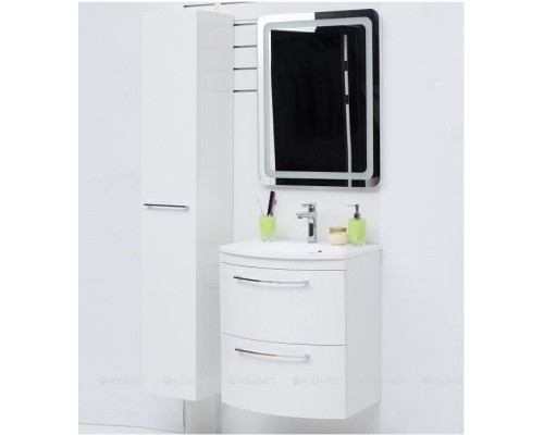 Шкаф-пенал De Aqua Тока 1 35 L белый