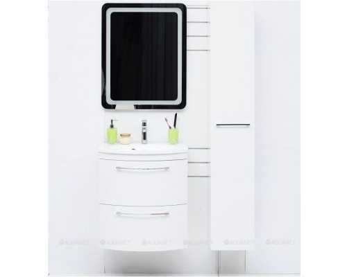 Шкаф-пенал De Aqua Тока 1 35 R белый