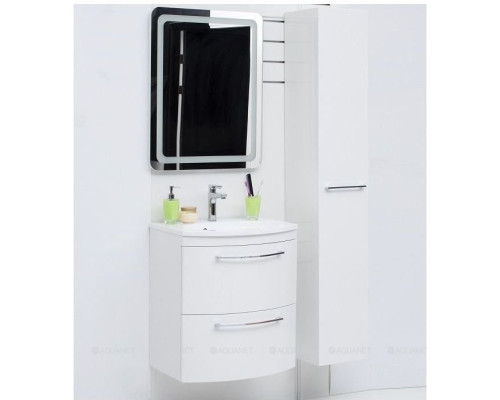 Шкаф-пенал De Aqua Тока 1 35 R белый