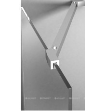 Штанга для боковой панели Jacob Delafon Contra 50 E22BT-GA с поворотным механизмом