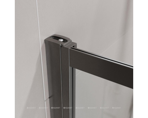 Шторка для ванны Cezares Slider 90 SLIDER-FIX-VF-11-90/150-C-GM оружейная сталь