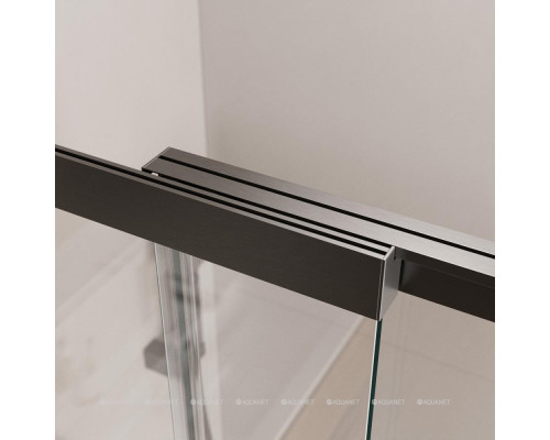 Шторка для ванны Cezares Slider 90 SLIDER-FIX-VF-11-90/150-C-GM оружейная сталь