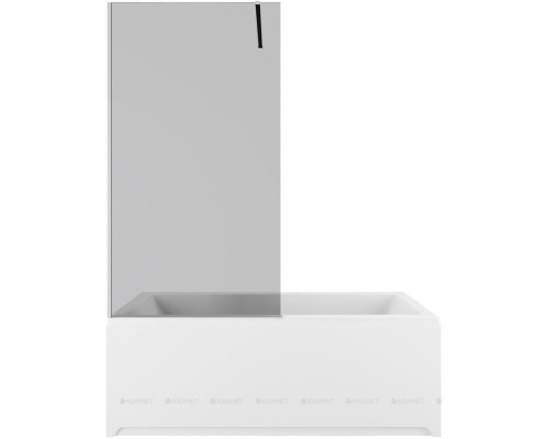 Шторка на ванну Allen Brau Infinity 3 80 3.21062.BA.T серебро браш