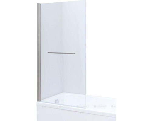 Шторка на ванну Allen Brau Priority 80x150 3.31024.BA серебро браш