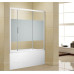 Шторка на ванну Aquanet Practic AE10-B-160H150U-CP, прозрачное стекло