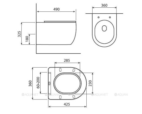 Сиденье для унитаза Allen Brau Fantasy Smartfix, Soft-Close 4.11005.IV айвори