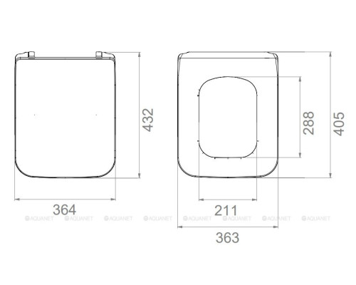 Сиденье для унитаза Allen Brau Liberty 4.33008.21 белый матовый