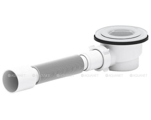 Сифон для душевых поддонов Ани Пласт E325BK 375x40/50, 1 1/2х90