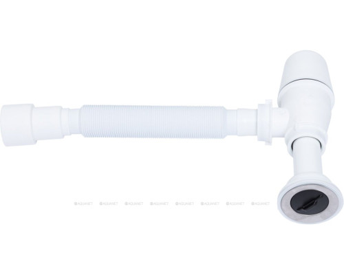 Сифон для раковины Aquanet с выпуском d40/50, белый