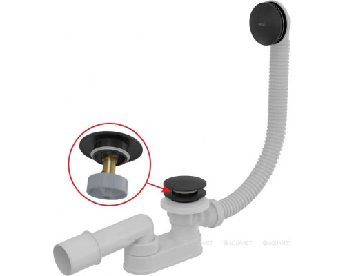 Сифон для ванны AlcaPlast A507BLACK-80